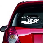 Αυτοκόλλητο αυτοκινήτου - Baby on board 47